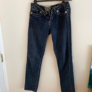 Low Rise Dark Wash Jeans